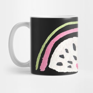 Watercolor dragon fruit Mug